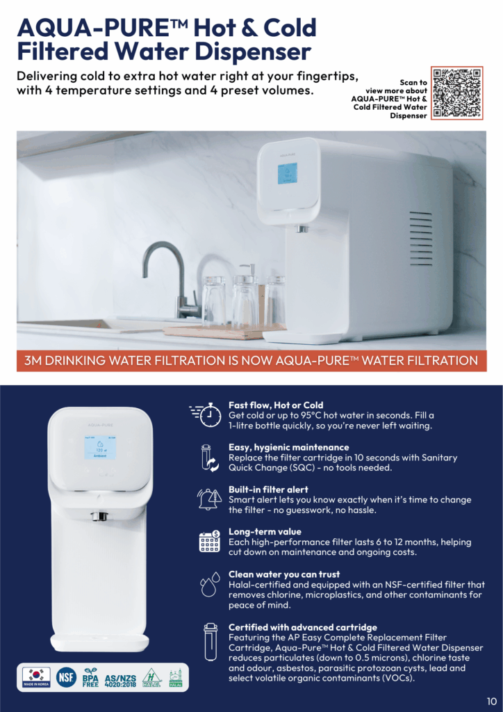 Aqua-Pure Filtered water dispenser